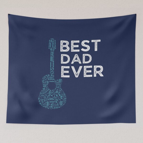 Item preview, BEST GUITAR DAD EVER designed and sold by Hasithasu.