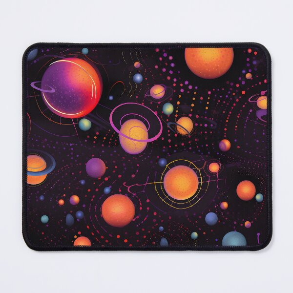 Item preview, Universal Dots and Planets – Seamless designed and sold by GalacticLabs.