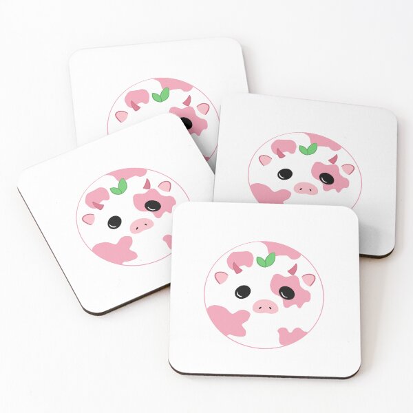 Item preview, Strawberry Spherical Cow designed and sold by emmawilmott63.