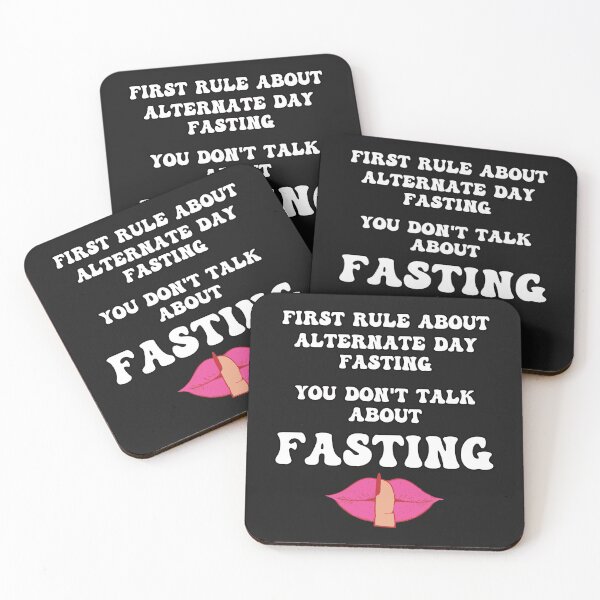Item preview, First Rule About Alternate Day Fasting Don't Talk About Fasting Funny ADF designed and sold by JoyOfHopeStore.