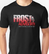 Frost Advisory (Black), A Nebraska Football T-shirt Unisex T-Shirt