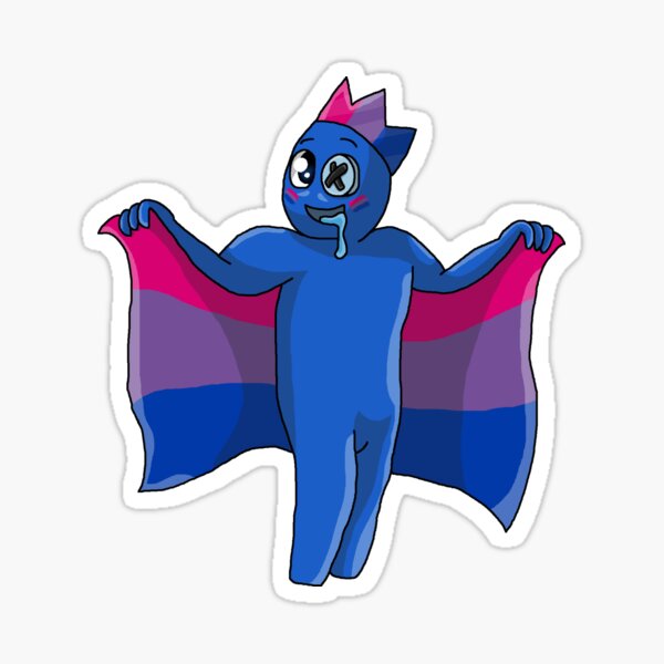 Purple Rainbow Friend Sticker for Sale by TheBullishRhino in 2023