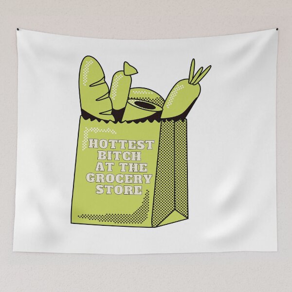 Item preview, hottest girl at the grocery store designed and sold by infnlte.