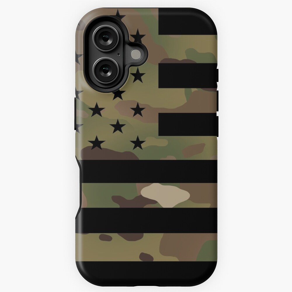 Vista previa del artículo con la obra «Funda resistente MagSafe para iPhone», diseñado y vendido por MilitaryCandA.