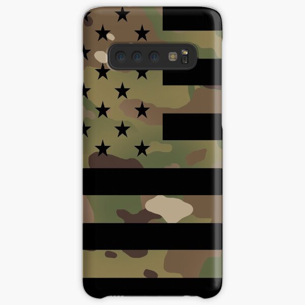 U.S. Flag: Military Camouflage Samsung Galaxy Snap Case
