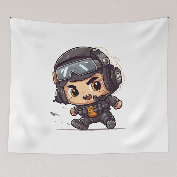 Item preview, Cute fast man csgo designed and sold by Lobory.