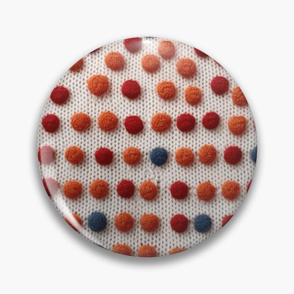 Item preview, Knitting and mini 3D wool pompoms designed and sold by SBD-Shop.