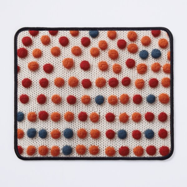 Item preview, Knitting and mini 3D wool pompoms designed and sold by SBD-Shop.