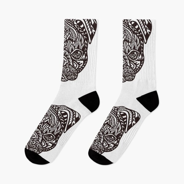 Item preview, Pug Mandala Tattoo designed and sold by Huebucket.