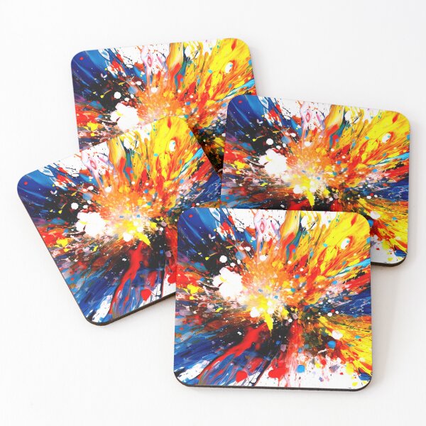 Item preview, Burst of Vibrant Abstract Colors designed and sold by InfiniteArtwave.