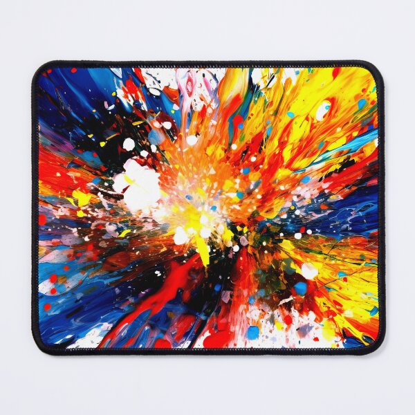 Item preview, Burst of Vibrant Abstract Colors designed and sold by InfiniteArtwave.