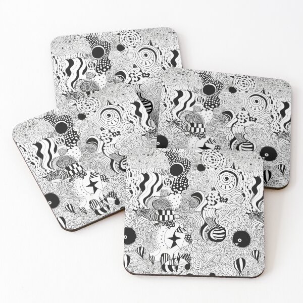 Item preview, Zenoria - Doodle Pattern (2/4) designed and sold by sabantha.