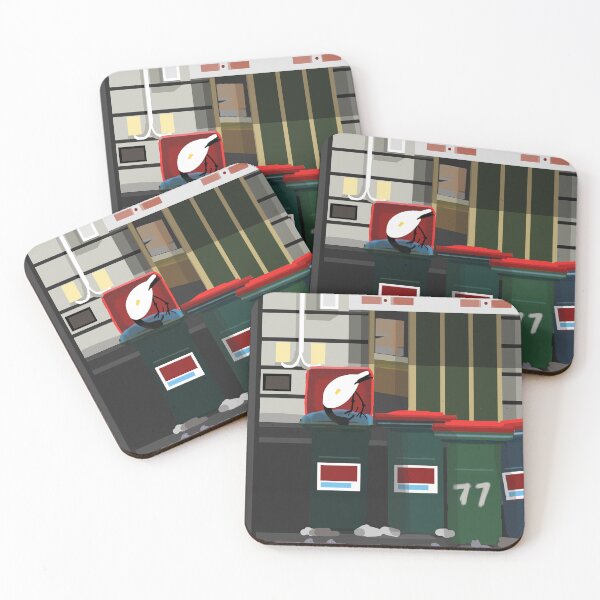 Item preview, Ibis Bins and Pigeons Kings Cross Sydney  designed and sold by Donnahuntriss.