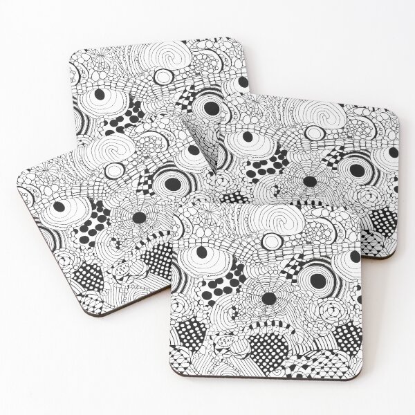 Item preview, Zenoria - Doodle Pattern (4/4) designed and sold by sabantha.