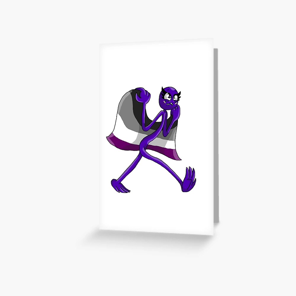 Rainbow Friends Purple (Friendly) | Greeting Card