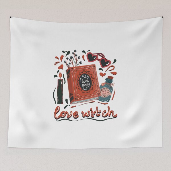 Item preview, Love spell witches book designed and sold by pinkyfish1010.