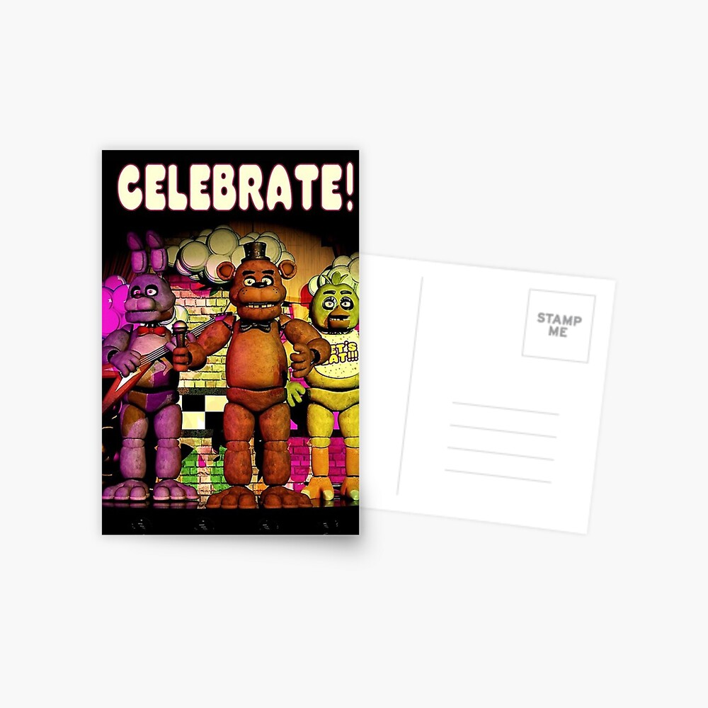 fnaf world Postcard for Sale by AnetteEckert