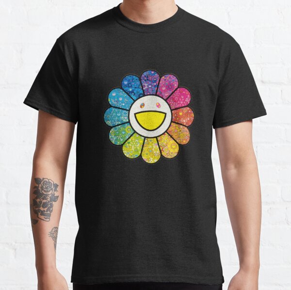 Takashi Murakami Flowers Happy Smile Flower posters T-Shirt