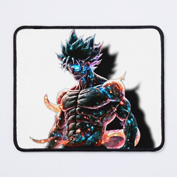 Item preview, Cosmic Power Unleashed: Illustration of Goku in Ultra Instinct Mode, Enveloped in a Star Universe designed and sold by Jhuvel.