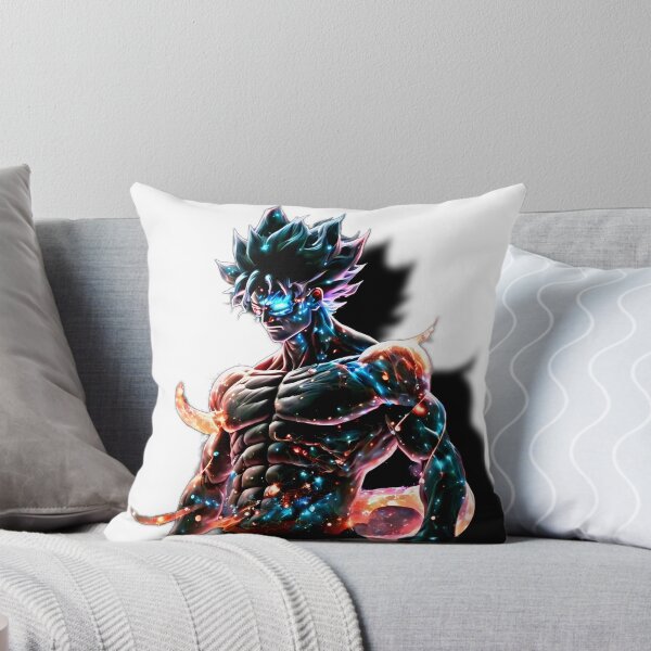 Item preview, Cosmic Power Unleashed: Illustration of Goku in Ultra Instinct Mode, Enveloped in a Star Universe designed and sold by Jhuvel.
