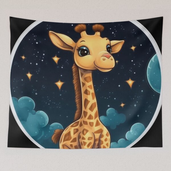 Item preview, Kawaii Giraffe Good Night Baby designed and sold by duke818.
