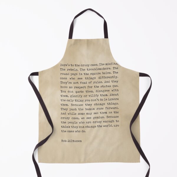 Item preview, Here's to the crazy ones - Rob Siltanen - Typewriter Quote Print 3 designed and sold by Studio Grafiikka.