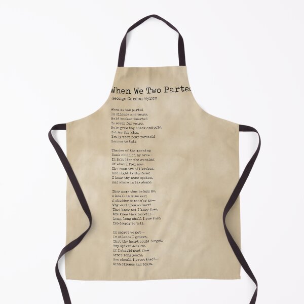Item preview, When We Two Parted - Poem by George Gordon Byron - Literary Print - Typewriter 5 designed and sold by Studio Grafiikka.