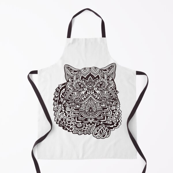 Item preview, Cat Mandala Tattoo designed and sold by Huebucket.