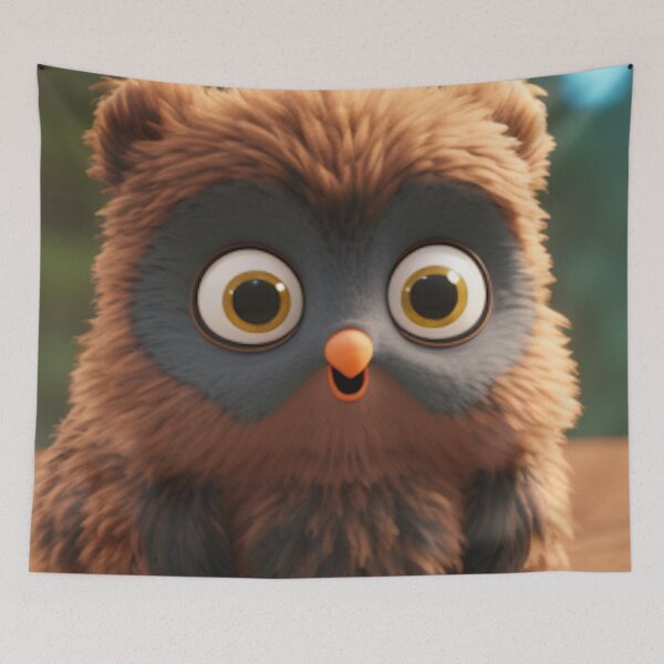 Item preview, Hootie designed and sold by luvablecuddable.