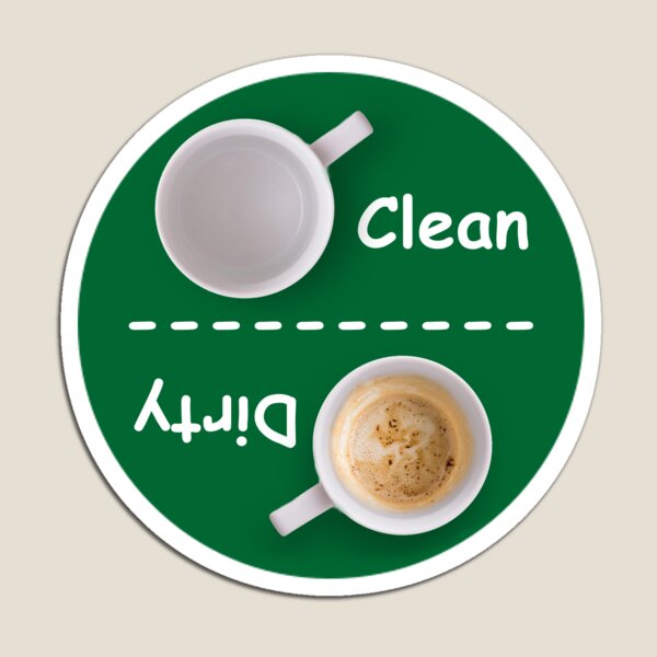 Dirty/Clean Dishwasher Magnet