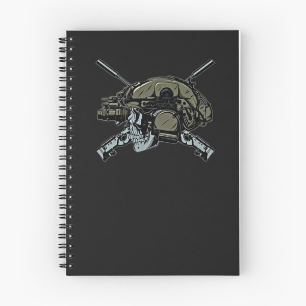Item preview, Tactical Skull with Cross Rifles designed and sold by RENAGADE4LYF.