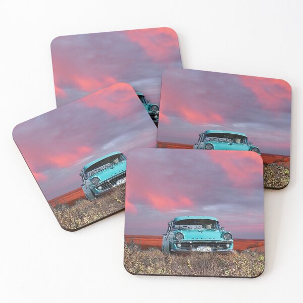 Item preview, Australian icon station wagon in the Pildappa rock sunrise designed and sold by VintageMotorGal.