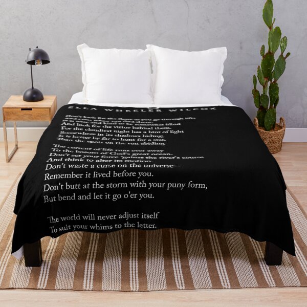 Item preview, As You Go Through Life - Ella Wheeler Wilcox Poem - Literature - Typewriter Print 1 - Black designed and sold by Studio Grafiikka.