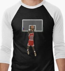 Michael Jordan Game Winner Baseball ¾ Sleeve T-Shirt
