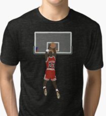 Michael Jordan Game Winner Tri-blend T-Shirt