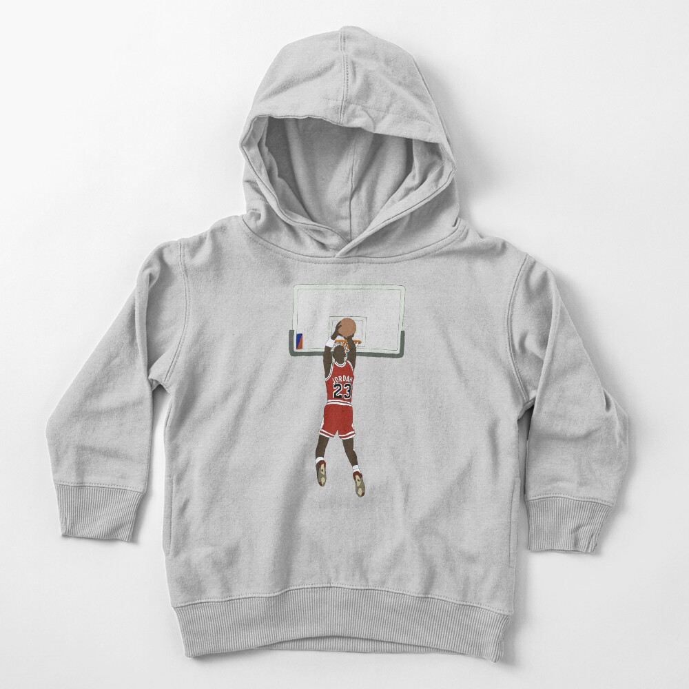 Michael Jordan Game Winner Toddler Pullover Hoodie