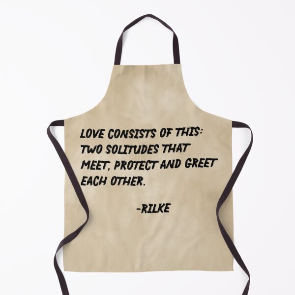 Item preview, Love consists of This - Rainer Maria Rilke Quote - Typography Print on Old paper designed and sold by Studio Grafiikka.