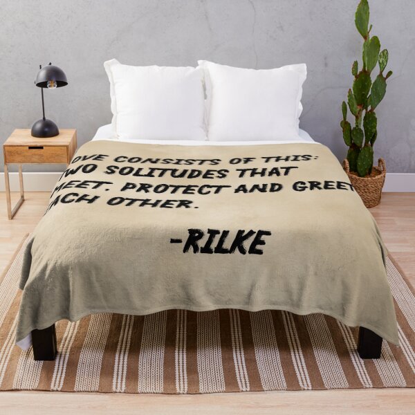 Item preview, Love consists of This - Rainer Maria Rilke Quote - Typography Print on Old paper designed and sold by Studio Grafiikka.