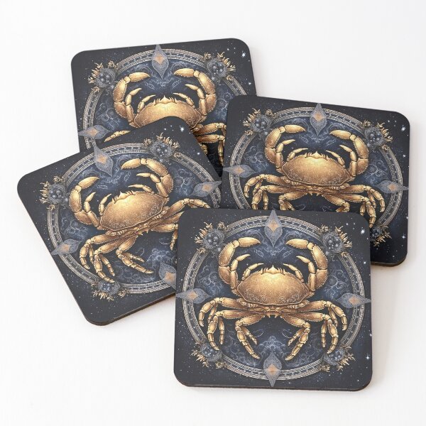Item preview, Emotional Guardians: Cancer Zodiac Delights for the Deeply Intuitive and Compassionate Crabs! designed and sold by Silverstormer.