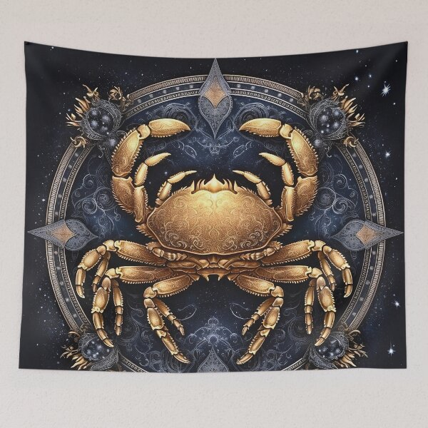 Item preview, Emotional Guardians: Cancer Zodiac Delights for the Deeply Intuitive and Compassionate Crabs! designed and sold by Silverstormer.