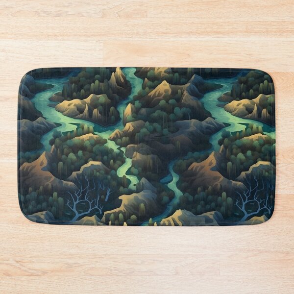 Item preview, Rivers and Hills – Seamless designed and sold by GalacticLabs.