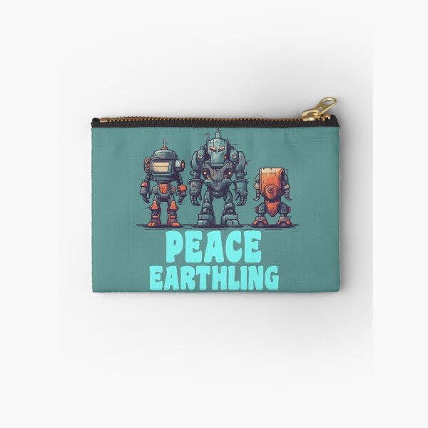 Item preview, Robots Aliens Come in Peace Earthling designed and sold by duke818.