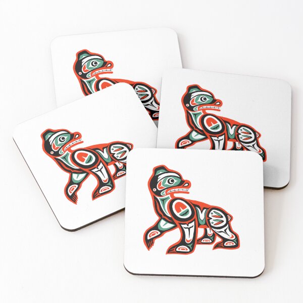 Item preview, Haida art, Native American Style, Bear designed and sold by StyleTealMarqu.