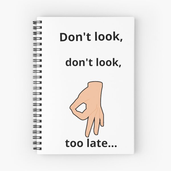 Item preview, Don't look... too late designed and sold by Calestiss.