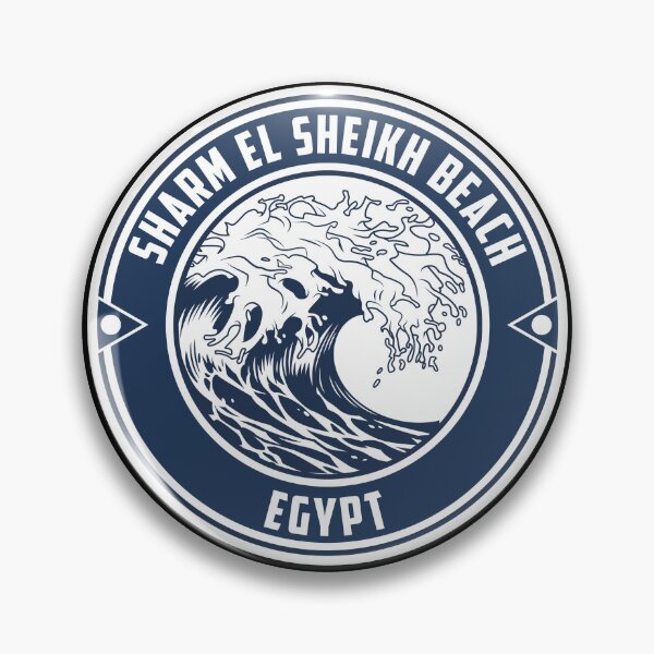 Item preview, Sharm El Sheikh,Egypt vacation summer beach retro waves sticker shirt sweatshirt designed and sold by JakubkoJunak.