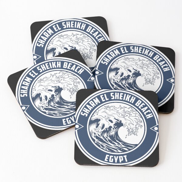 Item preview, Sharm El Sheikh,Egypt vacation summer beach retro waves sticker shirt sweatshirt designed and sold by JakubkoJunak.