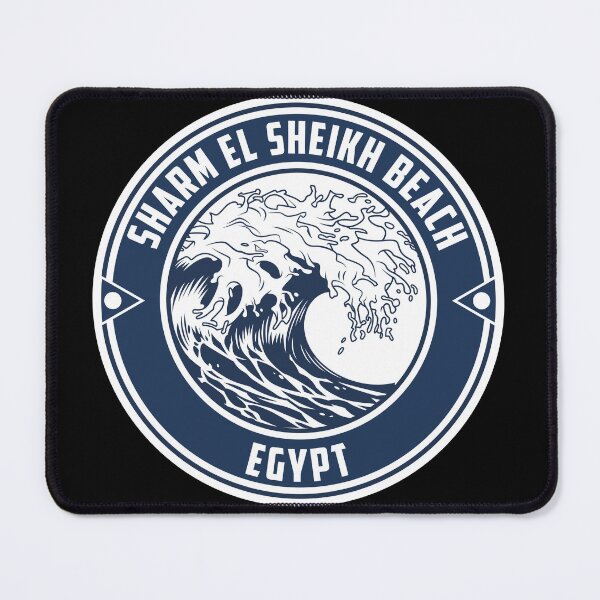 Item preview, Sharm El Sheikh,Egypt vacation summer beach retro waves sticker shirt sweatshirt designed and sold by JakubkoJunak.