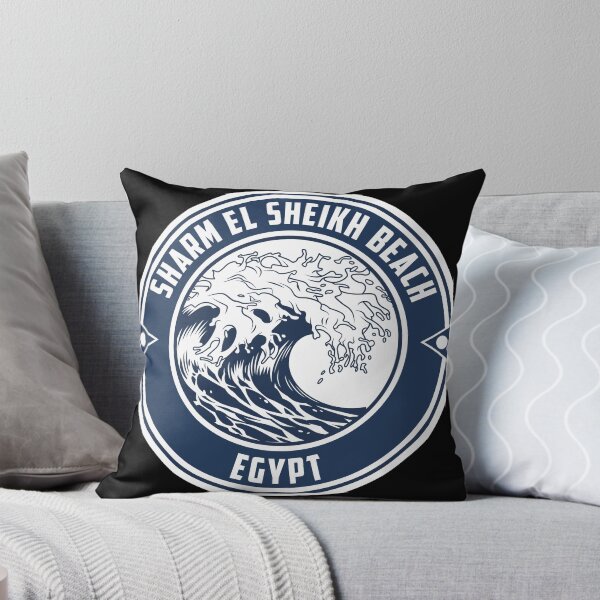 Item preview, Sharm El Sheikh,Egypt vacation summer beach retro waves sticker shirt sweatshirt designed and sold by JakubkoJunak.