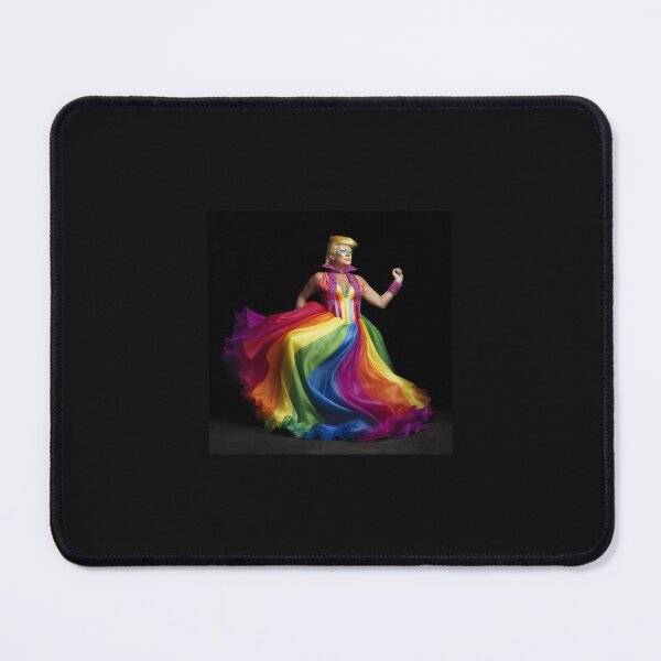Item preview, Trump in pride rainbow drag designed and sold by Earth Nature Creations.