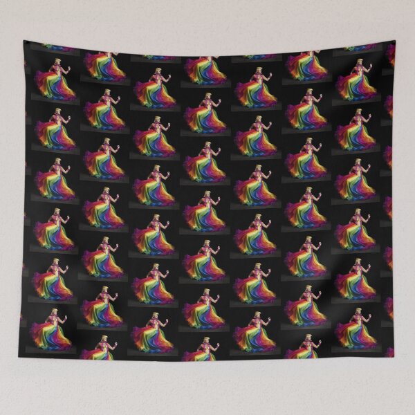 Item preview, Trump in pride rainbow drag designed and sold by Earth Nature Creations.